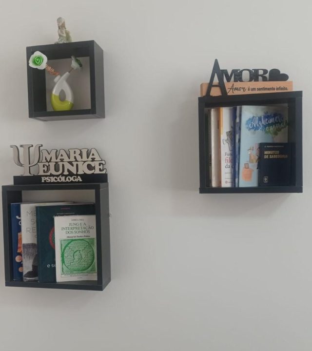 Paredes decoradas do consultório